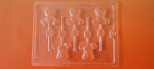 Teddy bear lollipops chocolate