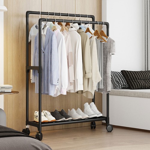 Heavy duty double clothes rail - duty,