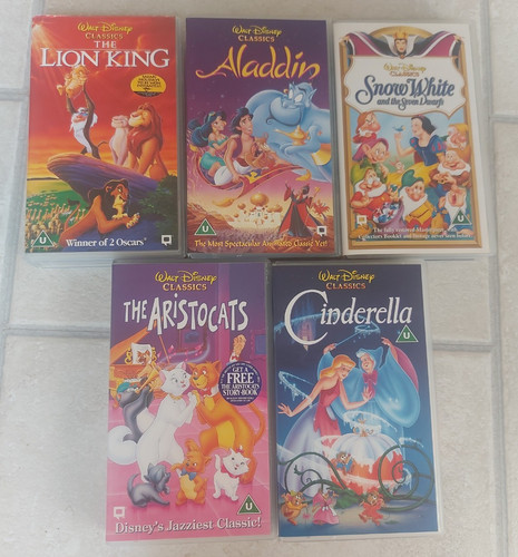 Job lot vhs video cassettes - vhs,