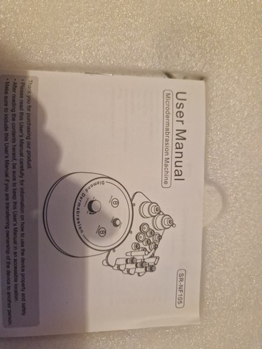Microdermabrasion machine new - microdermabrasion,