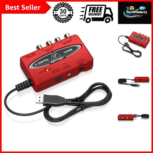 Usb audio interface 2x2 - interface, rca