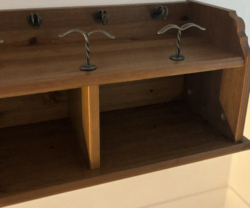 Wall mounted wooden - coat, &
