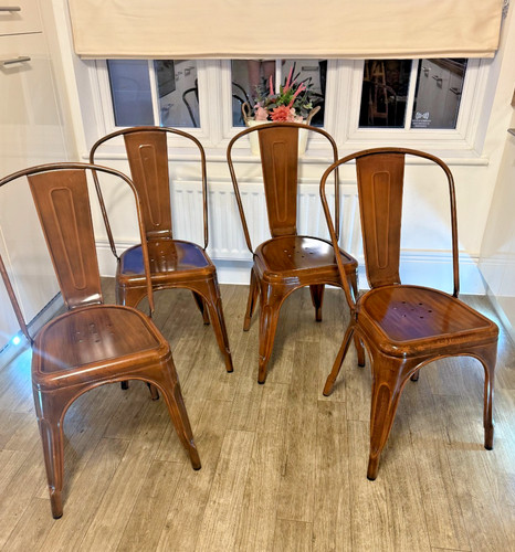 Set tolix style copper - 4,
