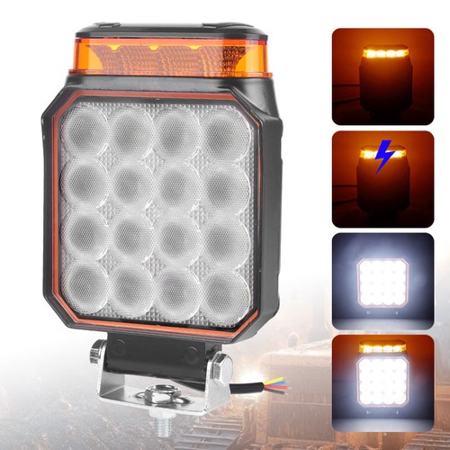 White amber led directional - white,