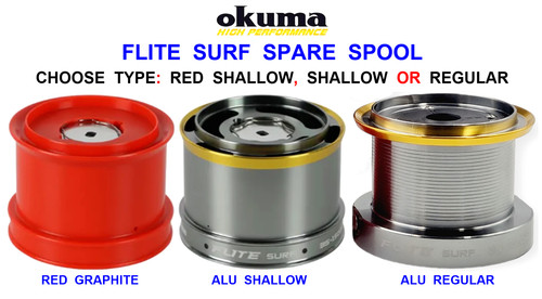 Okuma spare spool for - spool, flite