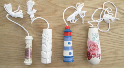 Ceramic bathroom light pull - ceramic,