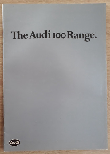 Audi 100 range brochure - audi,