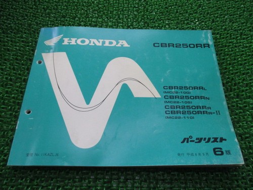 Cbr250rr parts list - parts, list,