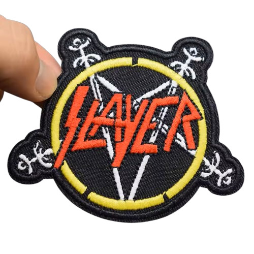 Slayer pentagram logo - logo, patch