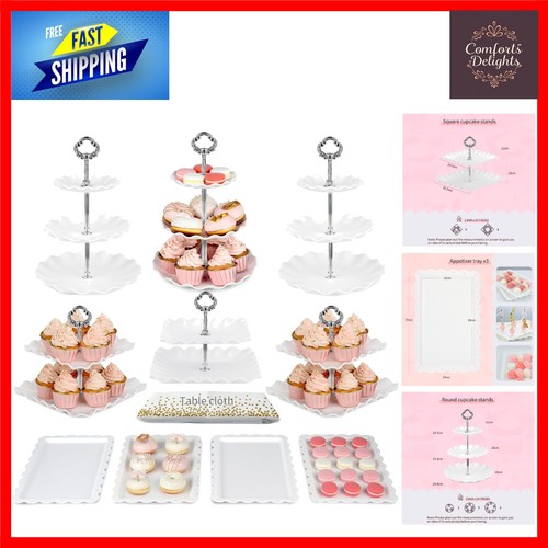 Pack cake stand set - of, 10