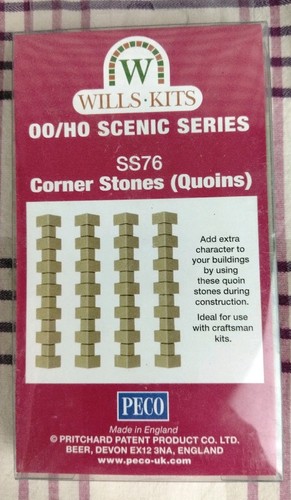 Wills kits ss76 corner - kits,