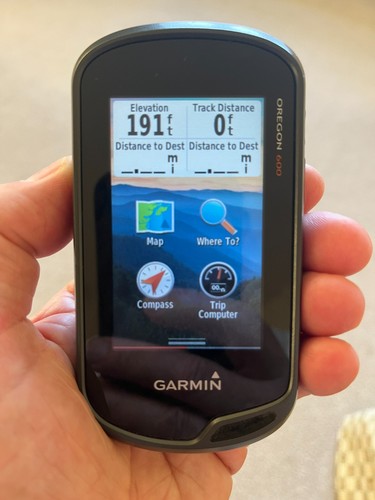 Garmin oregon 600 - garmin, handheld