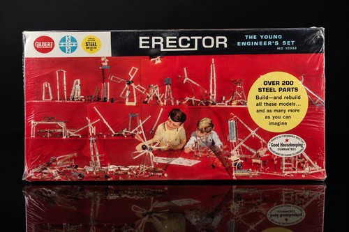 Vintage gilbert erector set - vintage,