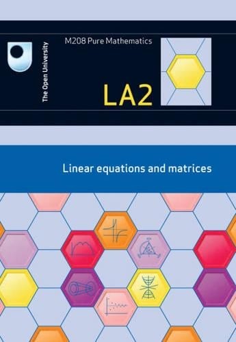 Linear equations and matrices - linear,