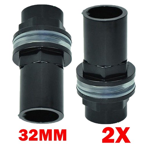 2pcs 32mm waterproof bulkhead - 32mm,