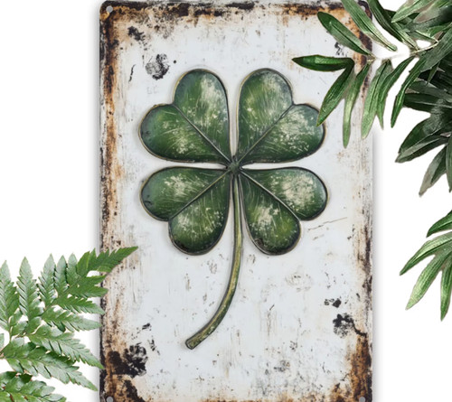 Vintage irish lucky four leaf - vintage,