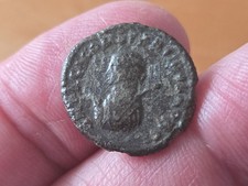Roman Bronze Coin Constantius
