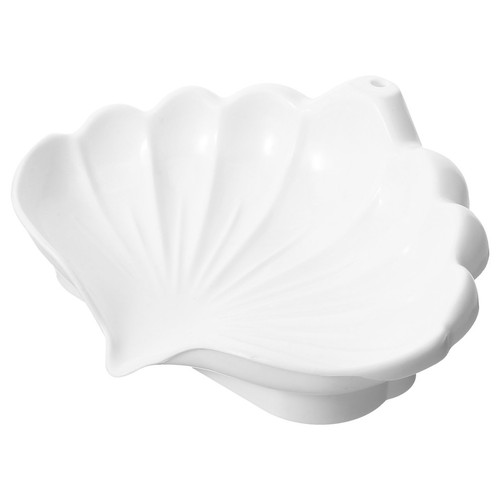 White shell shaped - shell,
