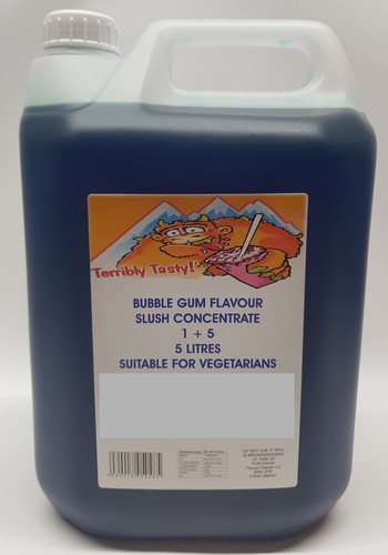 Terribly tasty slush syrup - slush,