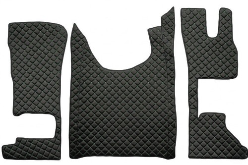 Black green eco leather - +,