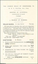 1908. THE CHURCH BELLS (PART