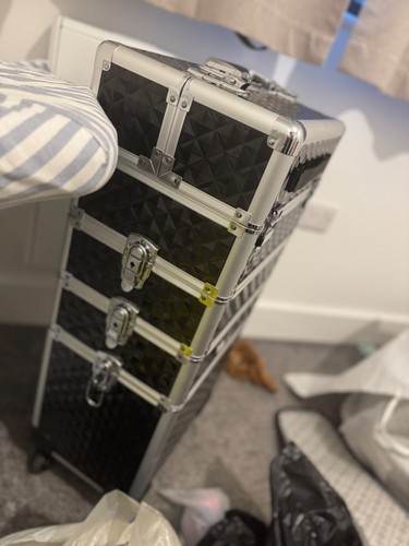 Large make bag vanity - up, case