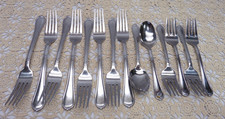 INTERNATIONAL STAINLESS Noveau Lot 14 Pieces GREAT REPLACEMENT PIECES EUC