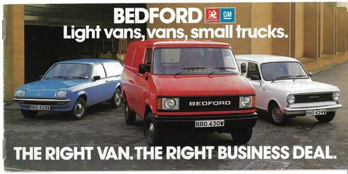 Bedford van range 1981 - van,