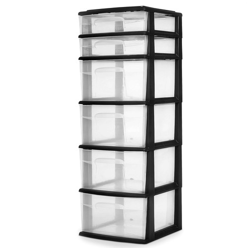 Homz drawer plastic bedroom - plastic,