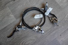 Hope TECH EVO X2 Front Rear Post Mount Silver Hydraulic Disc Brakes MTB XC