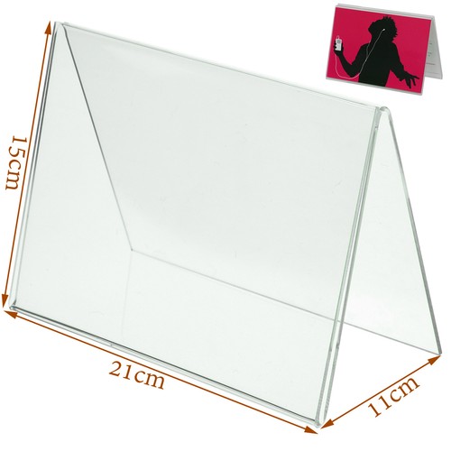New acrylic menu show - new, card