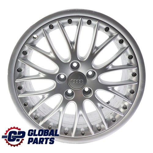 Audi silver wheel alloy - audi, 8p