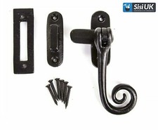 BLACK ANTIQUE WINDOW CASEMENT