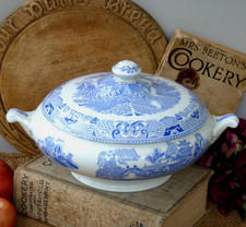 Tureen Serving dish Blue &