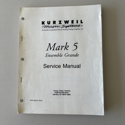 Kurzweil mark ensemble - mark,