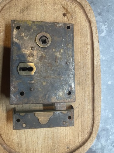 Georgian rim lock and - rim,