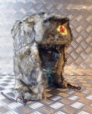 Russian / Soviet / USSR Brown Cossack Hat with Ear Flaps. All Sizes - Brand NEW