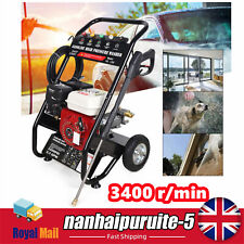Petrol High Pressure Washer Gasoline Engine Jet Cleaner 170-190 bar 6.5hp 4900W