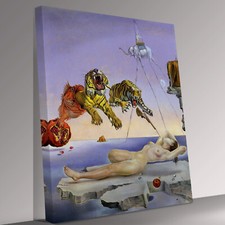 Salvador Dali - Tigers Canvas Wall Art Picture Print