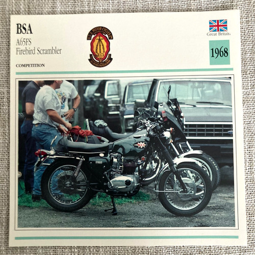 Bsa a65fs firebird scrambler - firebird,