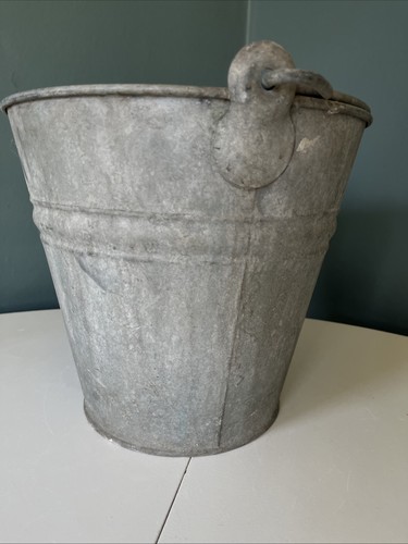 Vintage galvanised metal - galvanised,