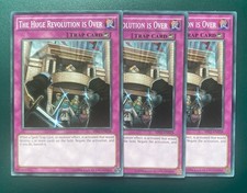 The Huge Revolution Is Over X3 Playset Common Unlimited  Edition SR03-EN038
