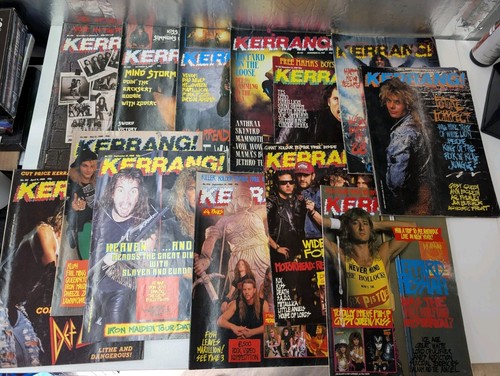 Vintage kerrang magazine - kerrang!,