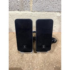 Pair Logitech THX Z-5450 Rear Left & Right Speakers Black Wired Surround Sound