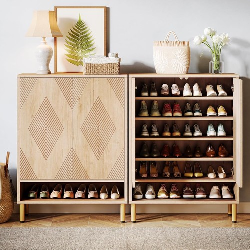 Shoe cabinet storage with - storage, 2