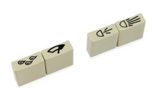 VW Type 3 34 Push button dash