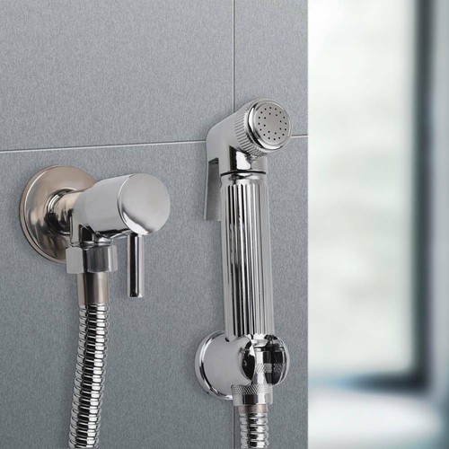 Chrome bidet douche - douche, spray