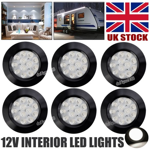 12v interior led ceiling - 6x,