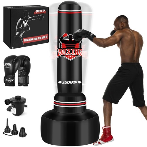 Punching bag with - punching, stand