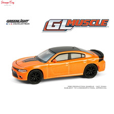 Greenlight 1/64 Scale 2018 Dodge Charger Daytona 392 - Go Mango Edition